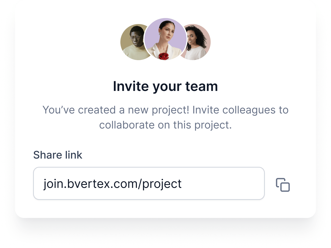 invite team members